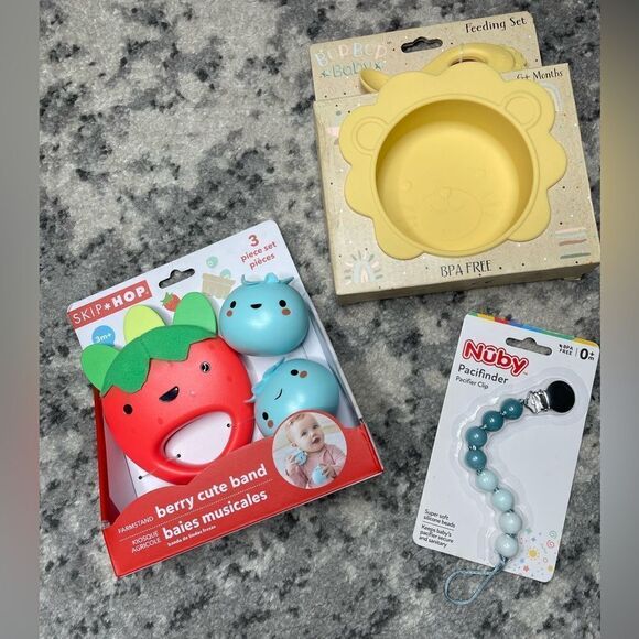 Baby Toys and feeding Set - Picture 1 of 8